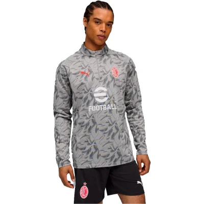 Ac Milan 2025-2026 Pre-Match Sweatshirt