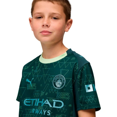 Kinderen Manchester City 2025-2026 Vierde Shirt