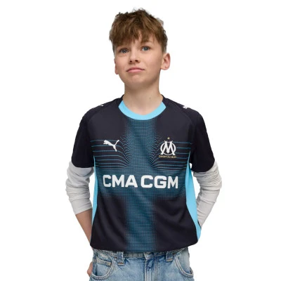 Olympique Marsella Segunda Equipación 2025-2026 Niño Shirt