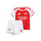 adidas Baby Arsenal FC 2025-2026 Thuis Tenue 