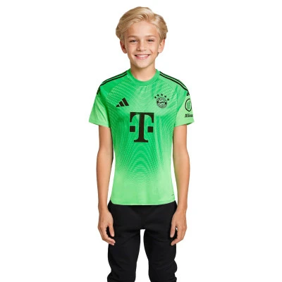 Kinderen FC Bayern 2025-2026 Doelman Thuis Shirt