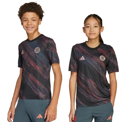 Kinderen FC Bayern 2025-2026 Pre-Match Shirt