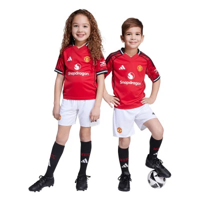 Kinderen Manchester United 2025-2026 Thuis Tenue 