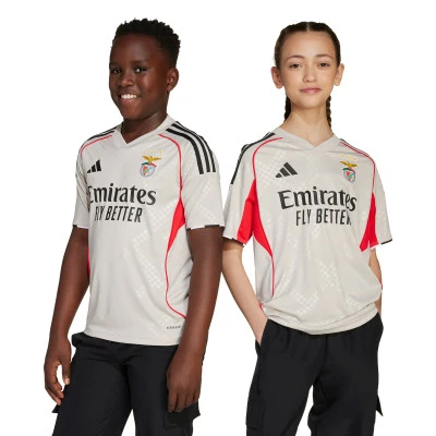 Kinderen SLB Benfica 2025-2026 Uit Shirt