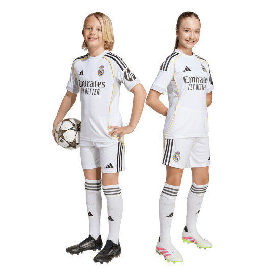 adidas Kinderen Real Madrid 2025-2026 Thuis Tenue 