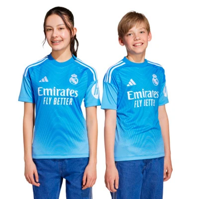 Kinderen Real Madrid 2025-2026 Doelman Thuis Shirt