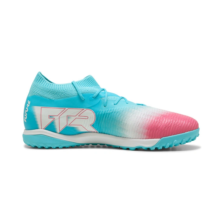 bota-puma-future-8-match-re-charge-turf-hero-blue-puma-white-sunset-pink-2