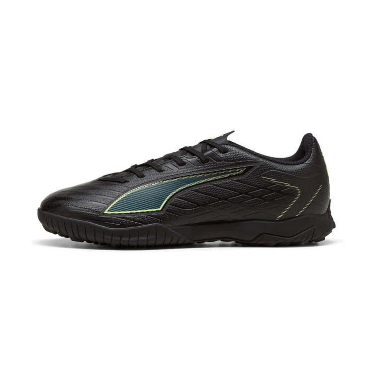 bota-puma-ultra-6-play-turf-black-fizzy-light-green-terrain-2