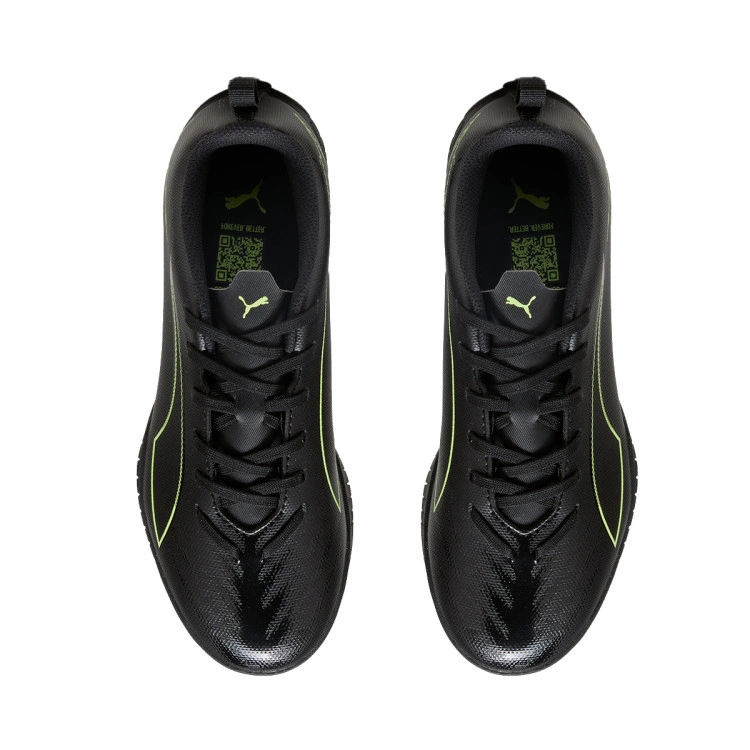 bota-puma-ultra-6-play-turf-nino-black-fizzy-light-green-terrain-4