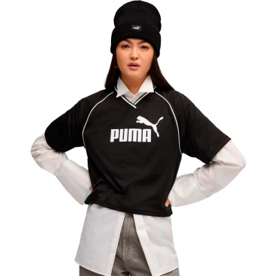 Essentials relaxed cropped Jersey voor dames T-Shirt
