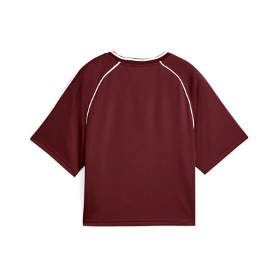Essentials relaxed cropped Jersey voor dames T-Shirt