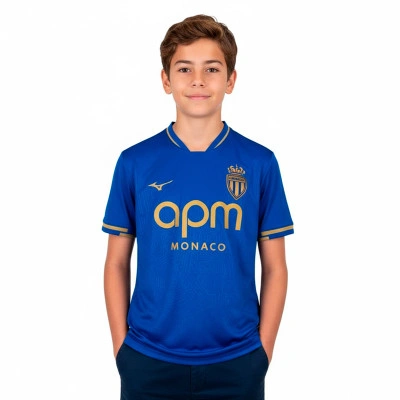 Kinderen AS Monaco 2025-2026 Uit Shirt