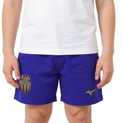 Kinderen AS Monaco 2025-2026 Uit Shorts