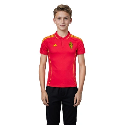 Real Zaragoza Paseo Jugador 25-26 Niño Poloshirt