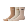Dagelijkse bemanning 3 paar-Beige