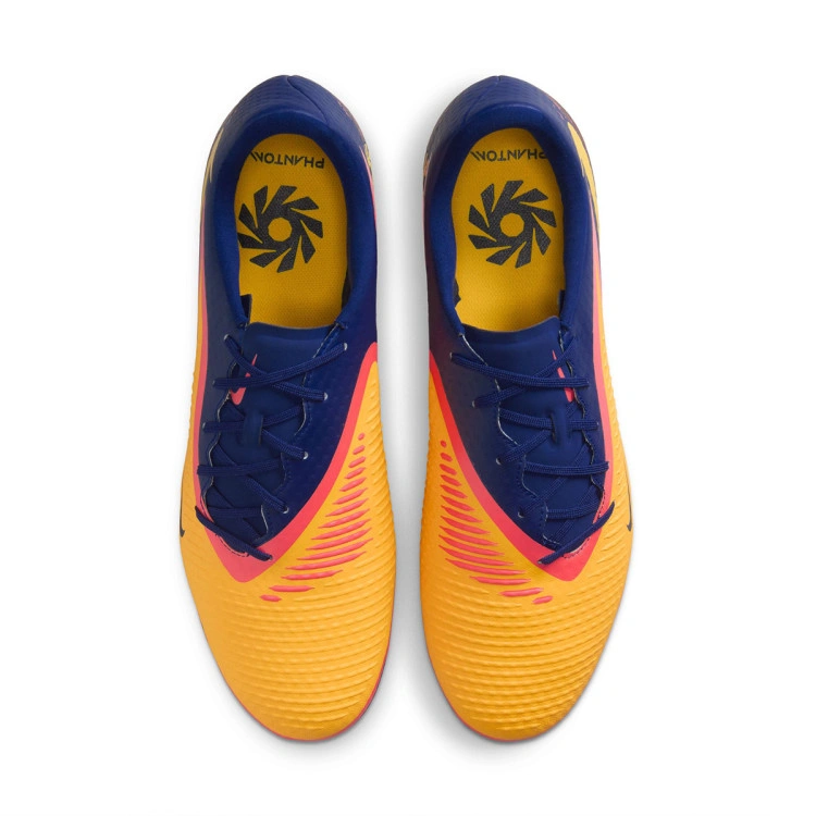 bota-nike-phantom-6-low-academy-fgmg-eh-laser-orange-lemon-venom-blue-void-5
