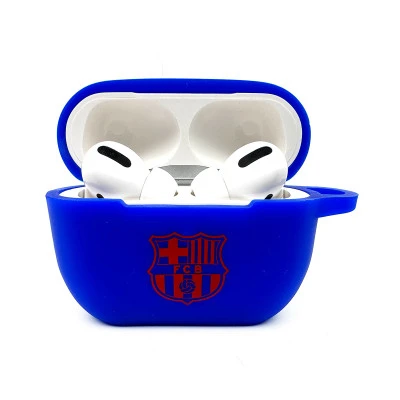 Airpods Pro siliconen hoesje FC Barcelona Crest