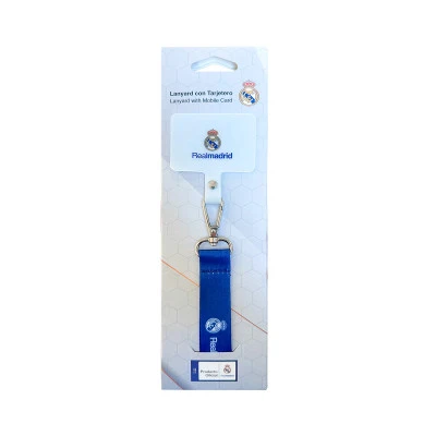 Universele telefoonhanger met blauw embleem van Real Madrid