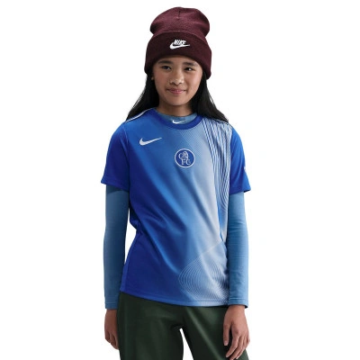 Kinderen Chelsea FC X Totaal 90 2025-2026 Pre-Match Shirt