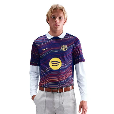 Fc Barcelona 2025-2026 Voorwedstrijd Shirt