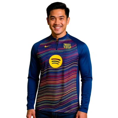 FC Barcelona 2025-2026 Voorwedstrijd Sweatshirt