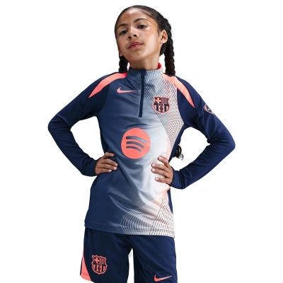 Kinderen FC Barcelona 2025-2026 Pre-Match Sweatshirt