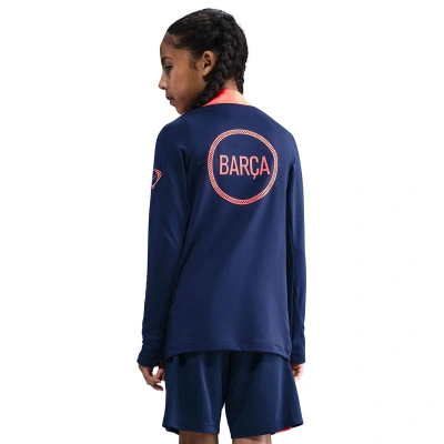 Kinderen FC Barcelona 2025-2026 Pre-Match Sweatshirt