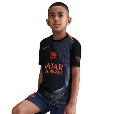 Kinderen Inter Milaan 2025-2026 Pre-Match Shirt