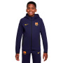 Kinderen Fc Barcelona 2025-2026 Fanswear-Imperial Purple-Midwest Gold volledige Sponso