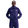 Fc Barcelona 2025-2026 Fanswear-Imperial Purple-Midwest Gold volledige Sponso