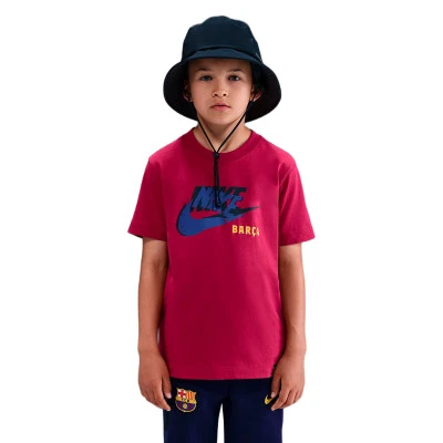 Fc Barcelona-fanskleding voor Kinderen 2025-2026 T-Shirt