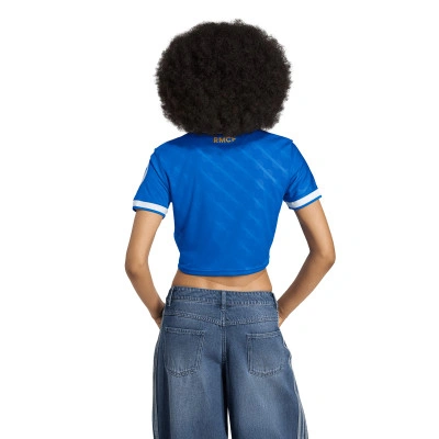 Dames Real Madrid Croptop 2025-2026 Derde Shirt