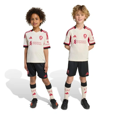 Kinderen Liverpool FC 2025-2026 Uit Tenue 