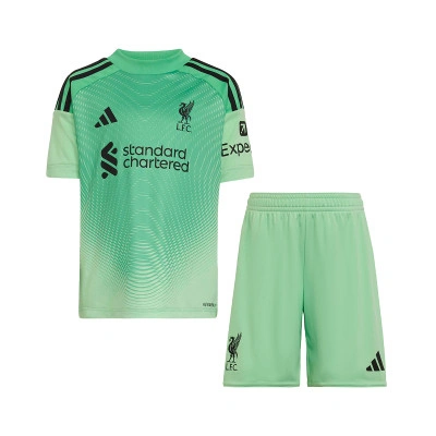 Kinderen Liverpool Fc 2025-2026 Doelman Thuis Tenue 