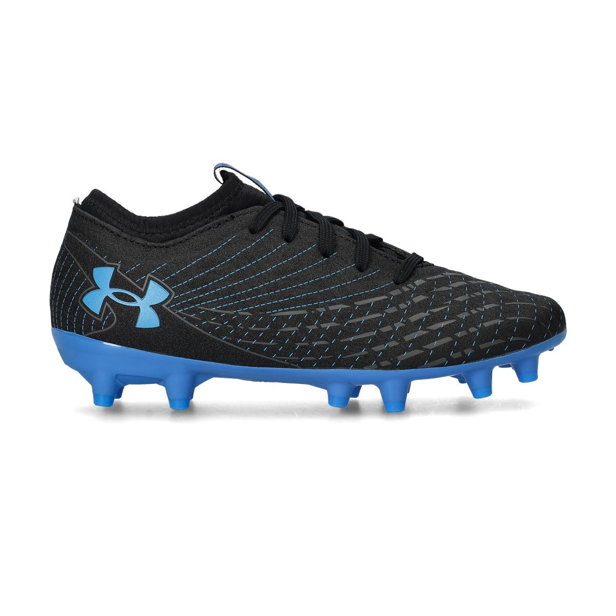 Under Armour - Voetbalschoenen Kinderen Magnetico Selecteren 5 FG, Unisex, Zwart, 3Y