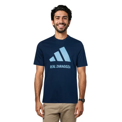 T-shirt met logo van echt Zaragoza-katoen 25 T-Shirt