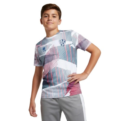 Sociedad Deportiva Huesca Pre-Match 2025-2026 Kind T-Shirt
