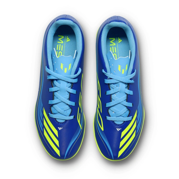 bota-adidas-f50-messi-club-turf-nino-azul-electrico-5
