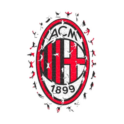 AC Milan Houten Puzzel (150 Piezascs)