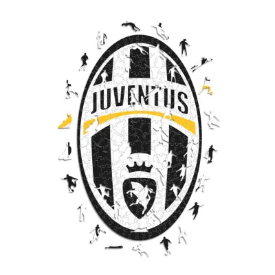 Juventus Fc Retro Houten Puzzel (150 Stuks)