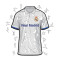 Real Madrid Cf Jersey Houten Puzzel (150 Stuks)