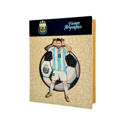Lionel Messi (Argentinië) Houten Puzzel Madera (150 Stuks)