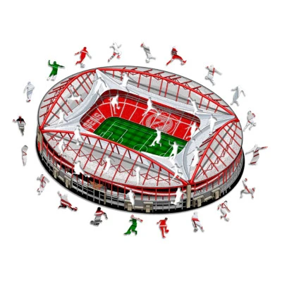 Sl Benfica Stadion Puzzel Madera Talla L (500 Piezas)