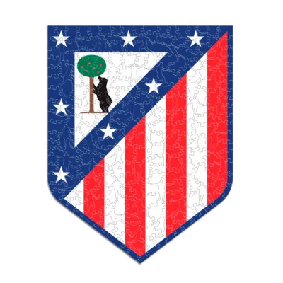 Atletico Madrid Houten Puzzel (150 Stuks)