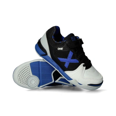Kinderen Eén Klittenband Zaalvoetbalschoenen