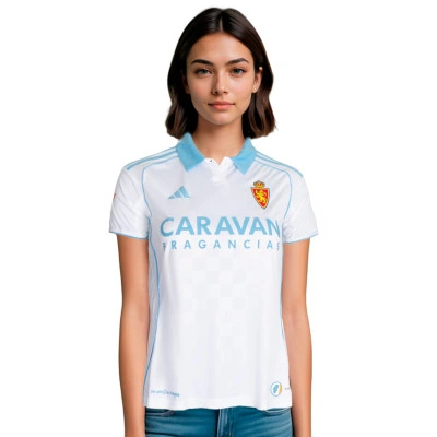 Real Zaragoza dames 2025-2026 Thuis Shirt