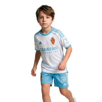 Real Zaragoza Eerste Tenue 2025-2026 Kind Tenue