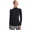Under Armour Dames Mock Neck ColdGear T-Shirt