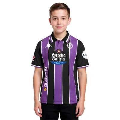 Kinderen Real Valladolid 2025-2026 Uit Shirt