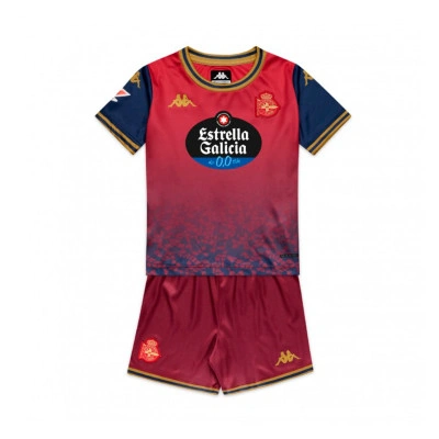 Kinderen Deportivo La Coruña 2025-2026 Uit Tenue 